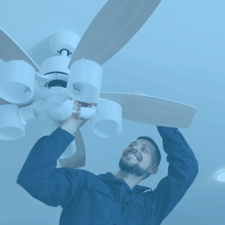 instalar ventilador de techo